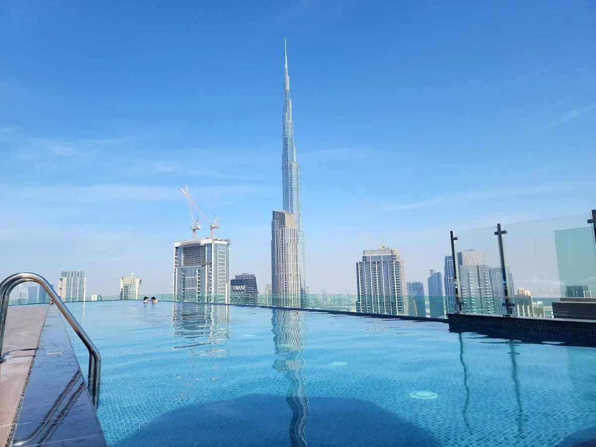 Apartment Reverie Stays - Picturesque & Modern 3Br With Full Burj Khalifa View Dubai